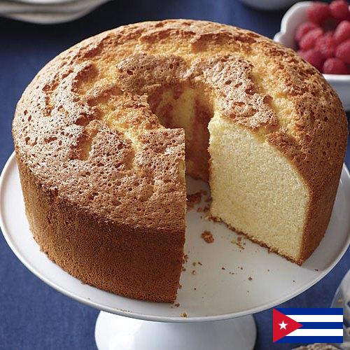 Бисквитный торт с Кубы