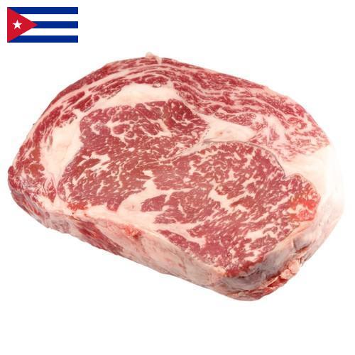 замороженного мясо с Кубы