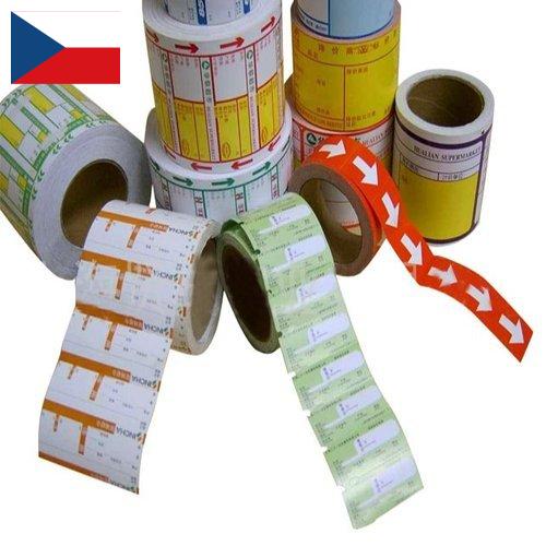 Этикетки самоклеящиеся из Чехии