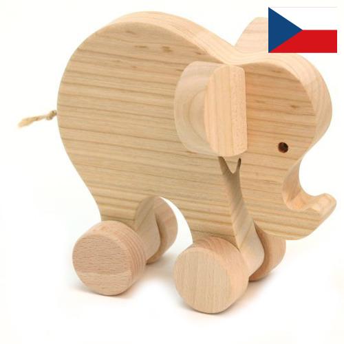 игрушки из дерева из Чехии