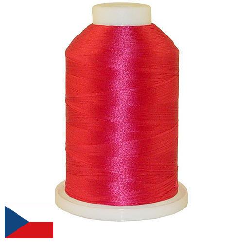 нить полиэфирная из Чехии