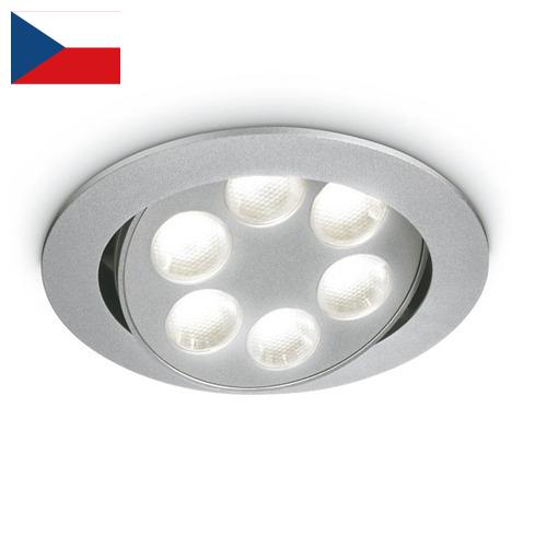 Светильники встраиваемые из Чехии