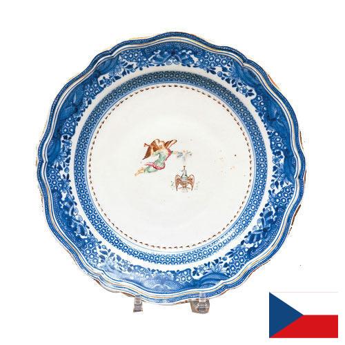 тарелка фарфоровая из Чехии