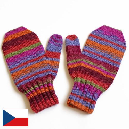 Варежки женские из Чехии
