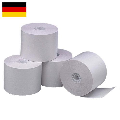 бумага в рулонах из Германии