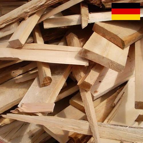 Древесные отходы из Германии