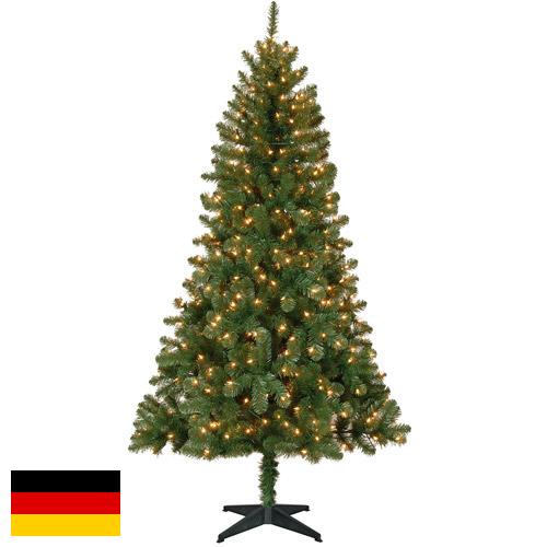 Елки новогодние из Германии