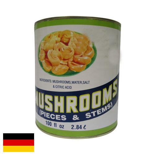 Грибы консервированные из Германии