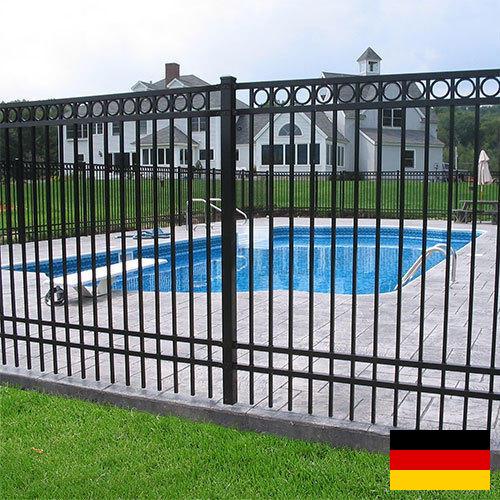 металлические ограждения из Германии