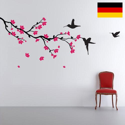 Наклейки на стены из Германии