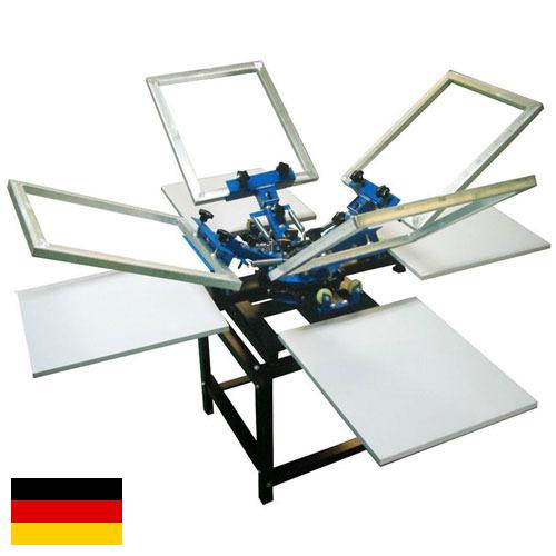 Оборудование для трафаретной печати из Германии