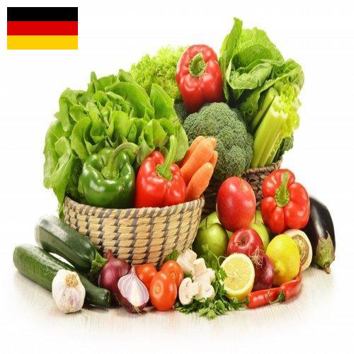 Овощи свежие из Германии