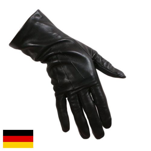 Перчатки кожаные из Германии
