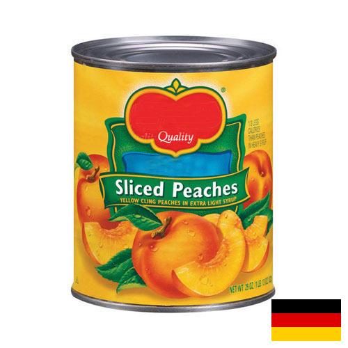 Персики консервированные из Германии