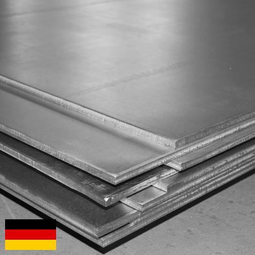 Пластины стальные из Германии