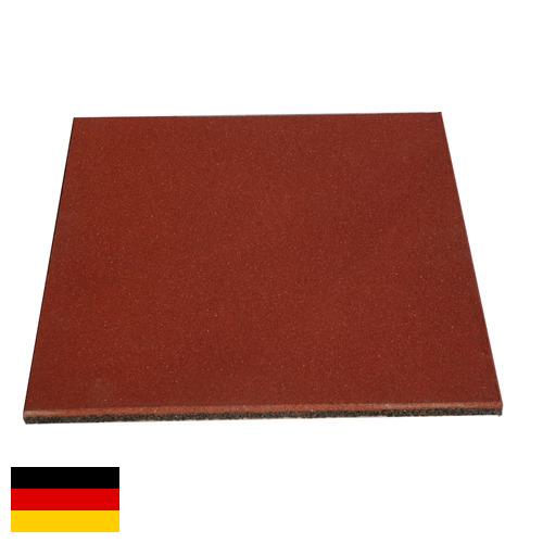 плитка резиновая из Германии