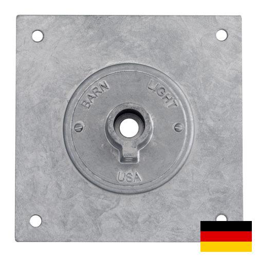 Плиты опорные из Германии