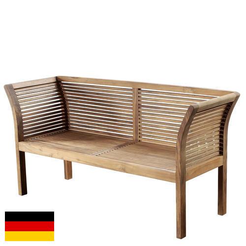 Садовые скамейки из Германии