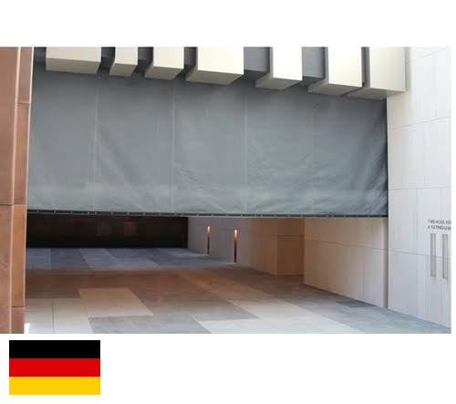 Шторы противопожарные из Германии