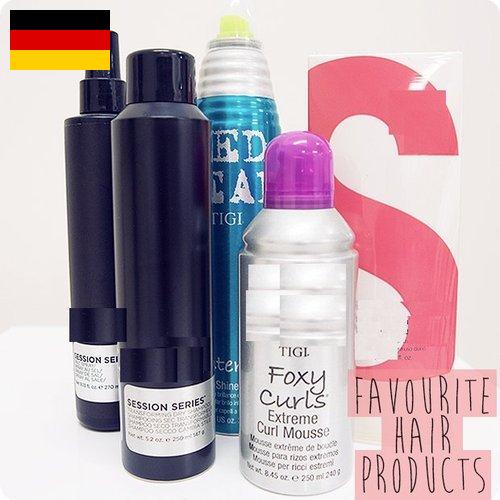 Средства по уходу за волосами из Германии