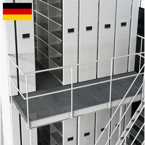 Стеллажи передвижные из Германии