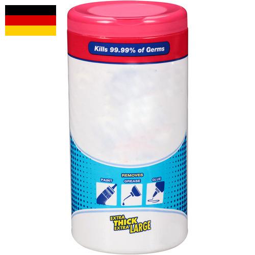 Влажные салфетки из Германии