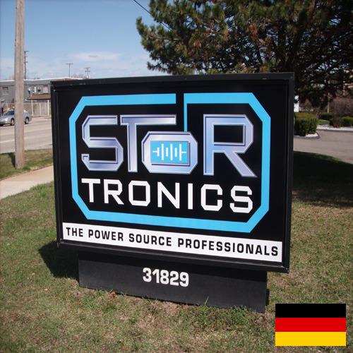 Вывески наружные из Германии