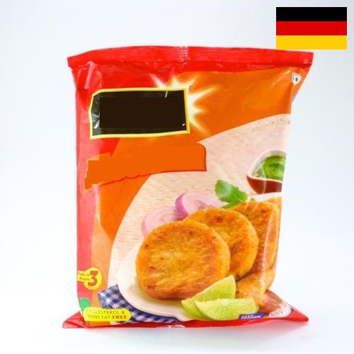 Замороженные продукты питания из Германии