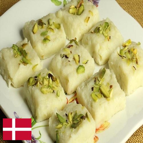 конфеты молочные из Дании