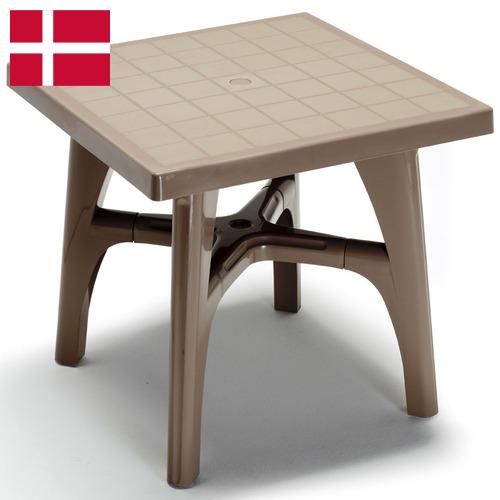 Мебель пластиковая из Дании