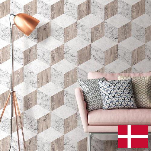 обои бумажные из Дании