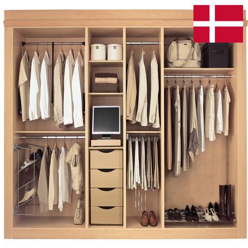 Шкафы гардеробные из Дании