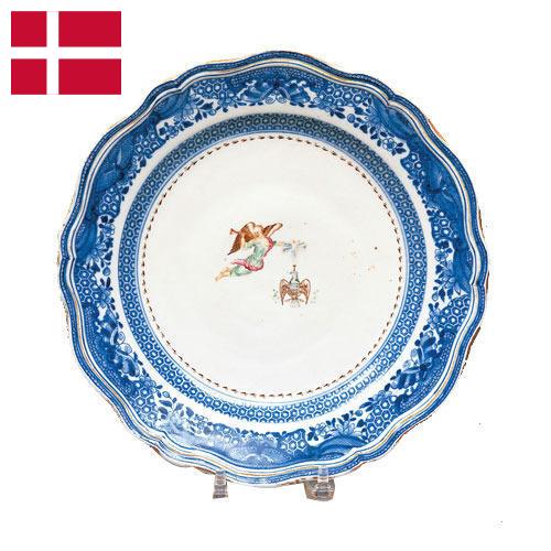 тарелка фарфоровая из Дании