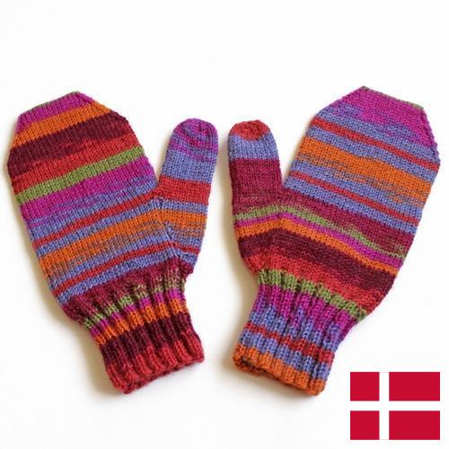 Варежки женские из Дании