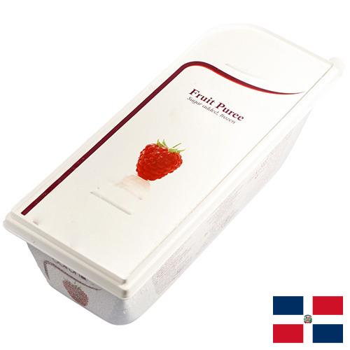 Фруктовые пюре из Доминиканской республики