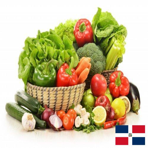 Овощи свежие из Доминиканской республики