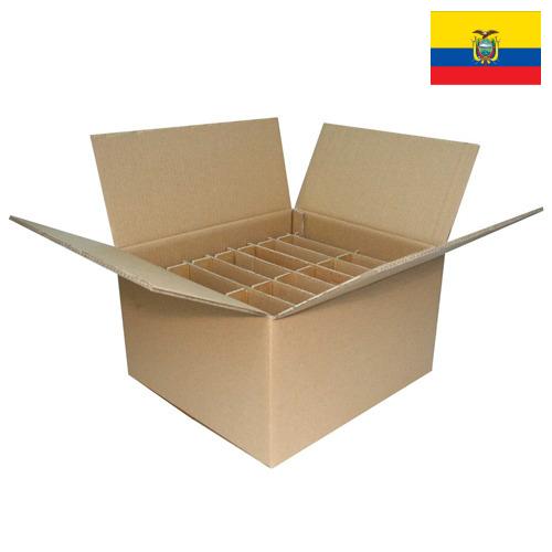 картонная коробка из Эквадора