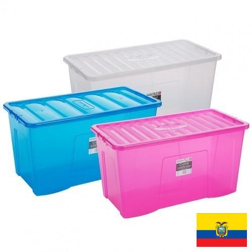 коробка пластиковая из Эквадора