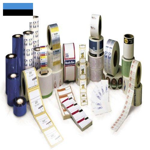 Этикетки из Эстонии