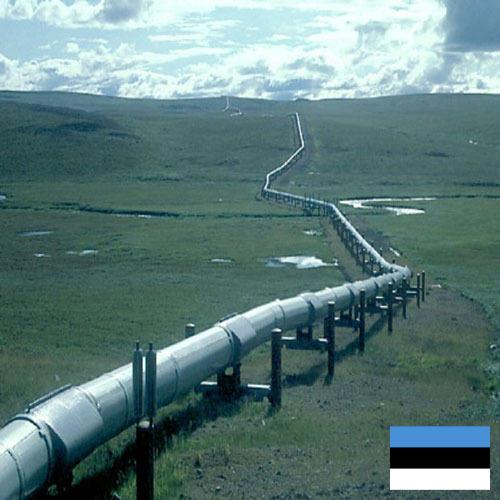 Газовая линия из Эстонии