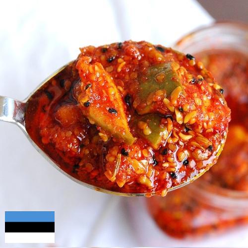 Огурцы маринованные из Эстонии