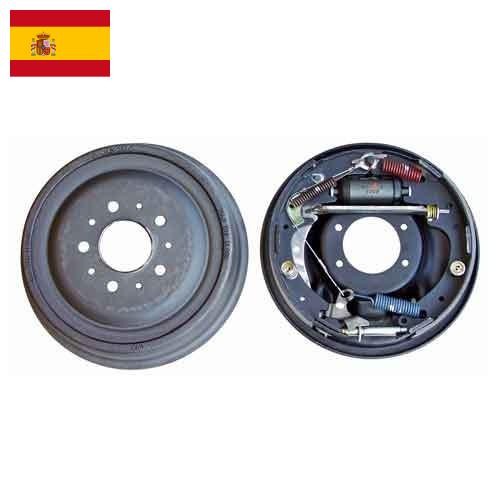 барабан тормозной задний из Испании