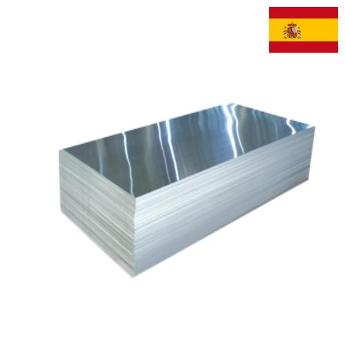 Листы алюминиевые из Испании