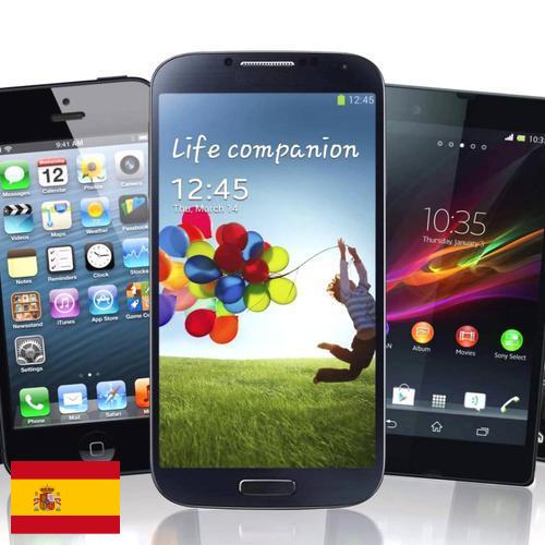 Мобильные телефоны из Испании