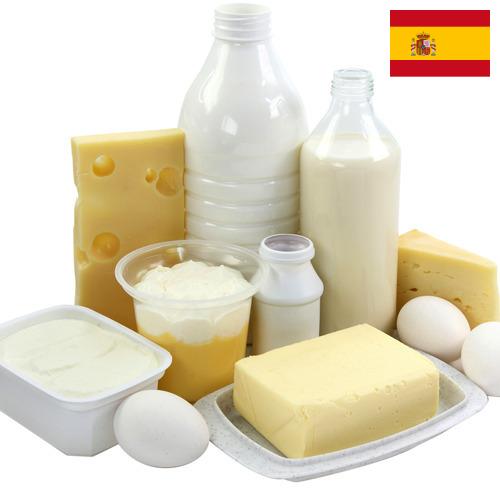 Молочная продукция из Испании