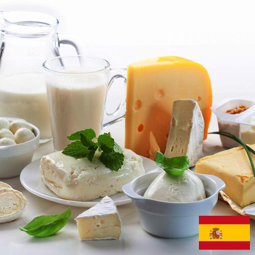 Молочные продукты из Испании