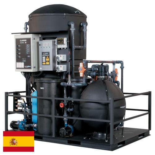 Оборудование для очистки сточных вод из Испании