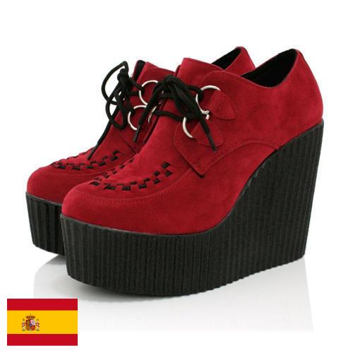 Обувь на платформе из Испании