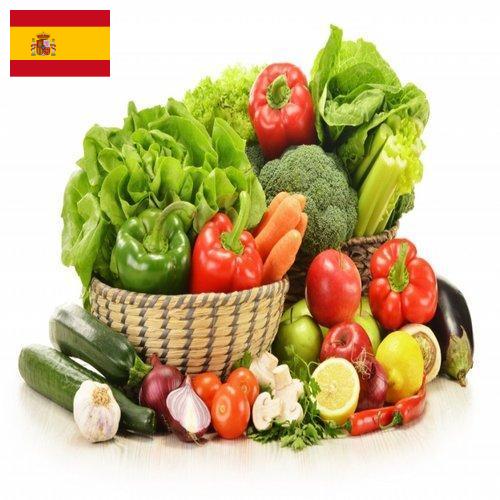 Овощи свежие из Испании