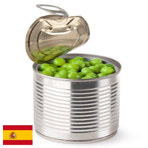 Овощные консервы из Испании